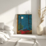 Girl and the Moon 1939 Karl Parsimagi 4 mockup
