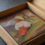 Girl in a Red Skirt 1931 Zolo Palugyay video mockup