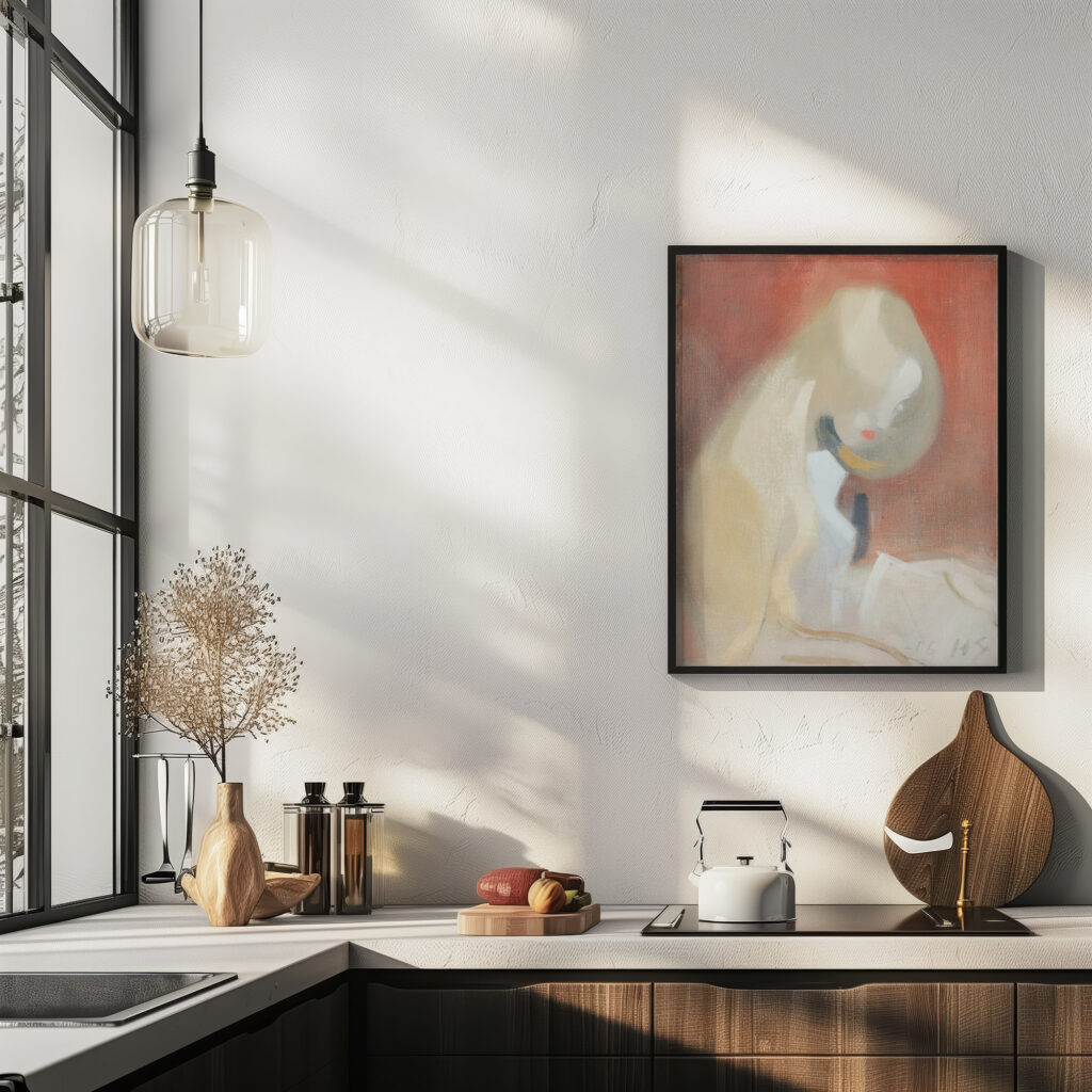 Girl with Blonde Hair 1916 Helene Schjerfbeck 6 mockup