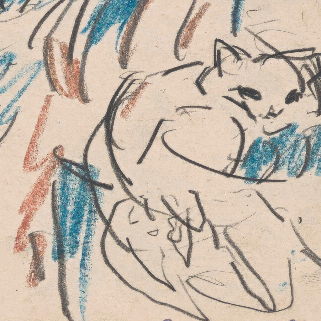 Girl with Cat Jules Schmalzigaug 8 mockup