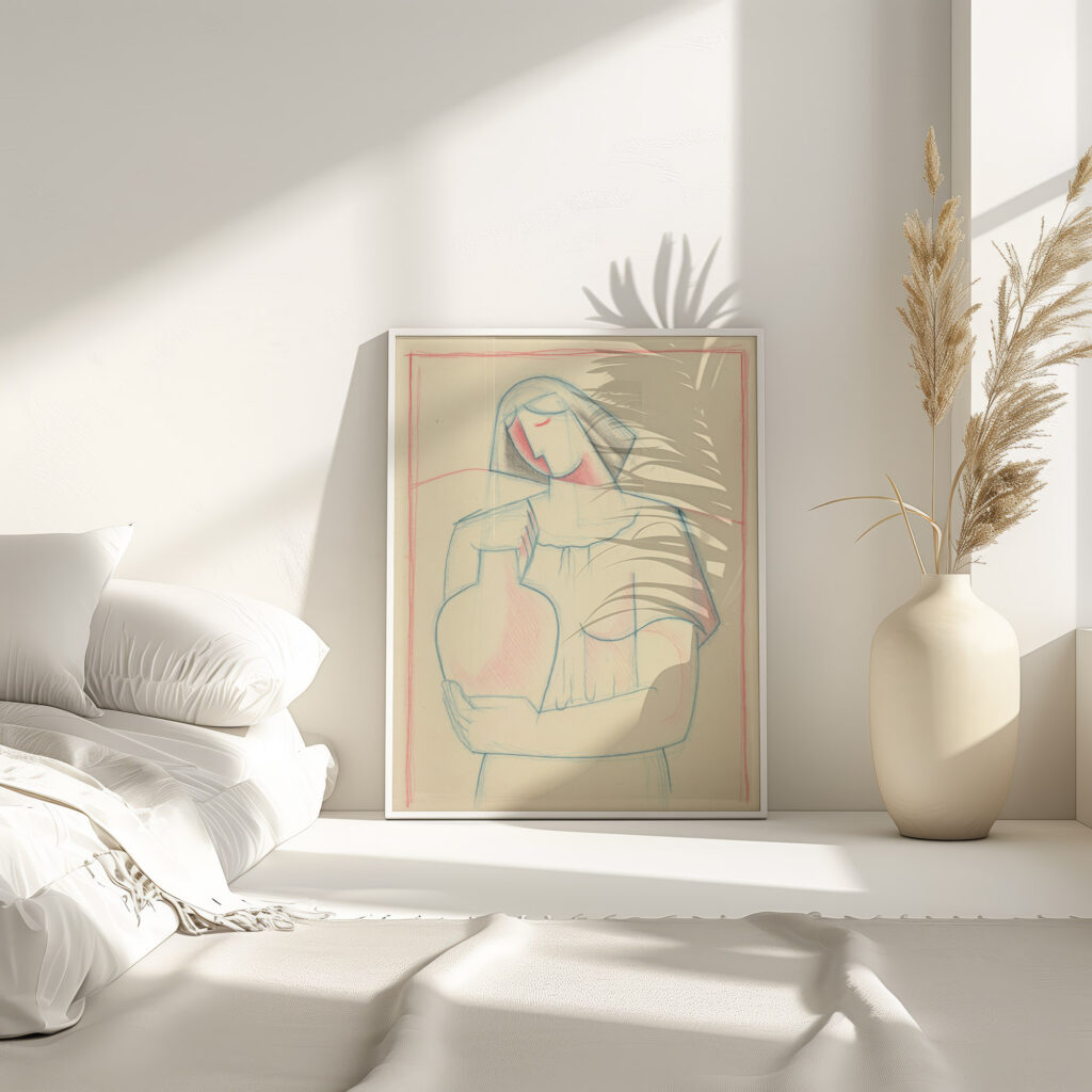 Girl with a jug 1932–1936 Mikulas Galanda 4 mockup