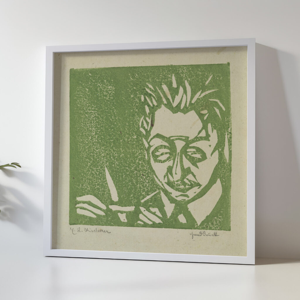 Glasblaser Walter Kirchner 1905 Ernst Ludwig Kirchner 5 mockup