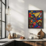 Glasfensterentwurf 1932 Adolf Holzel 6 mockup