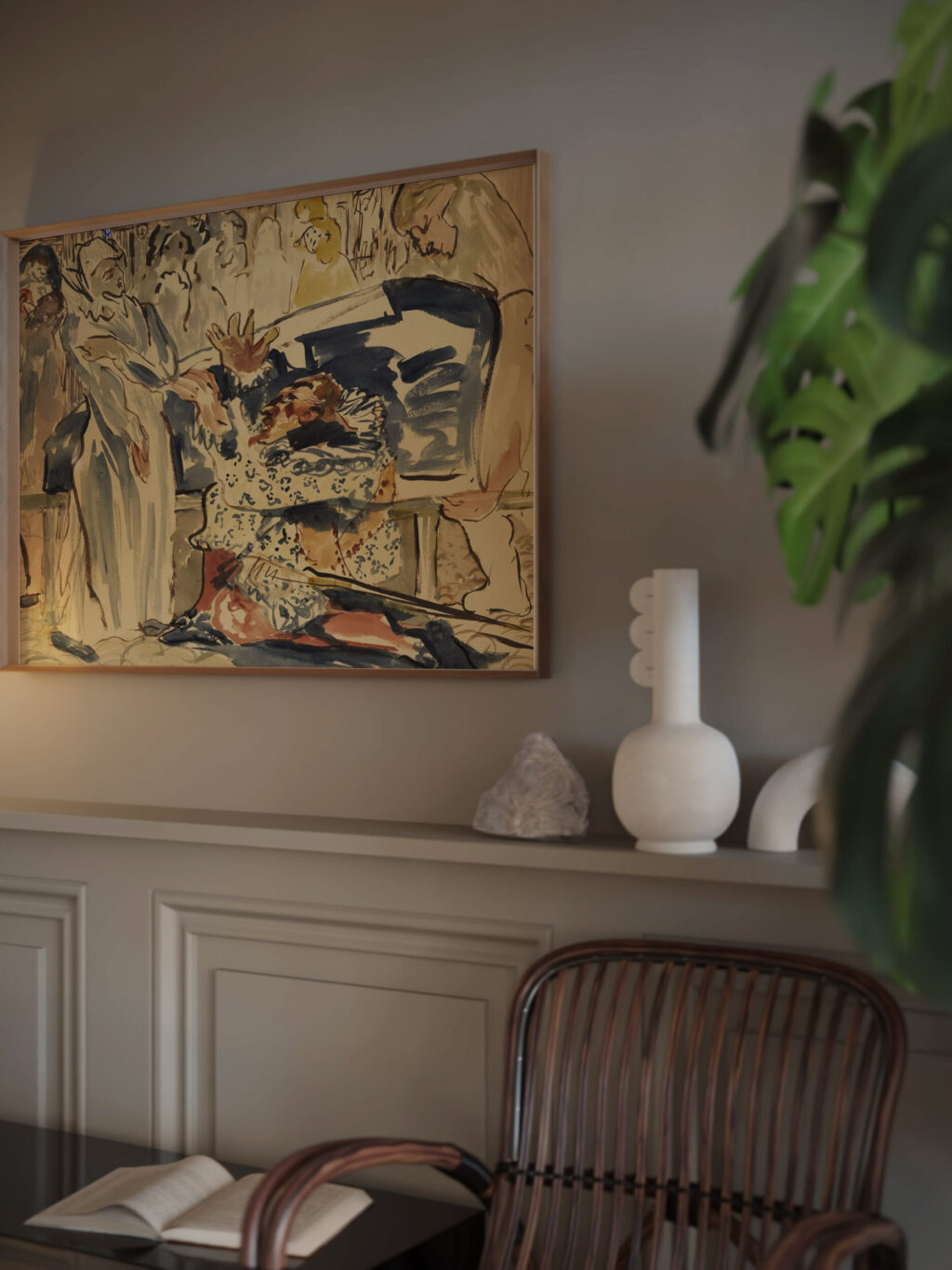 Gloucester and Princess Anne. Scene from Shakespeares Richard III Ernst Josephson video mockup