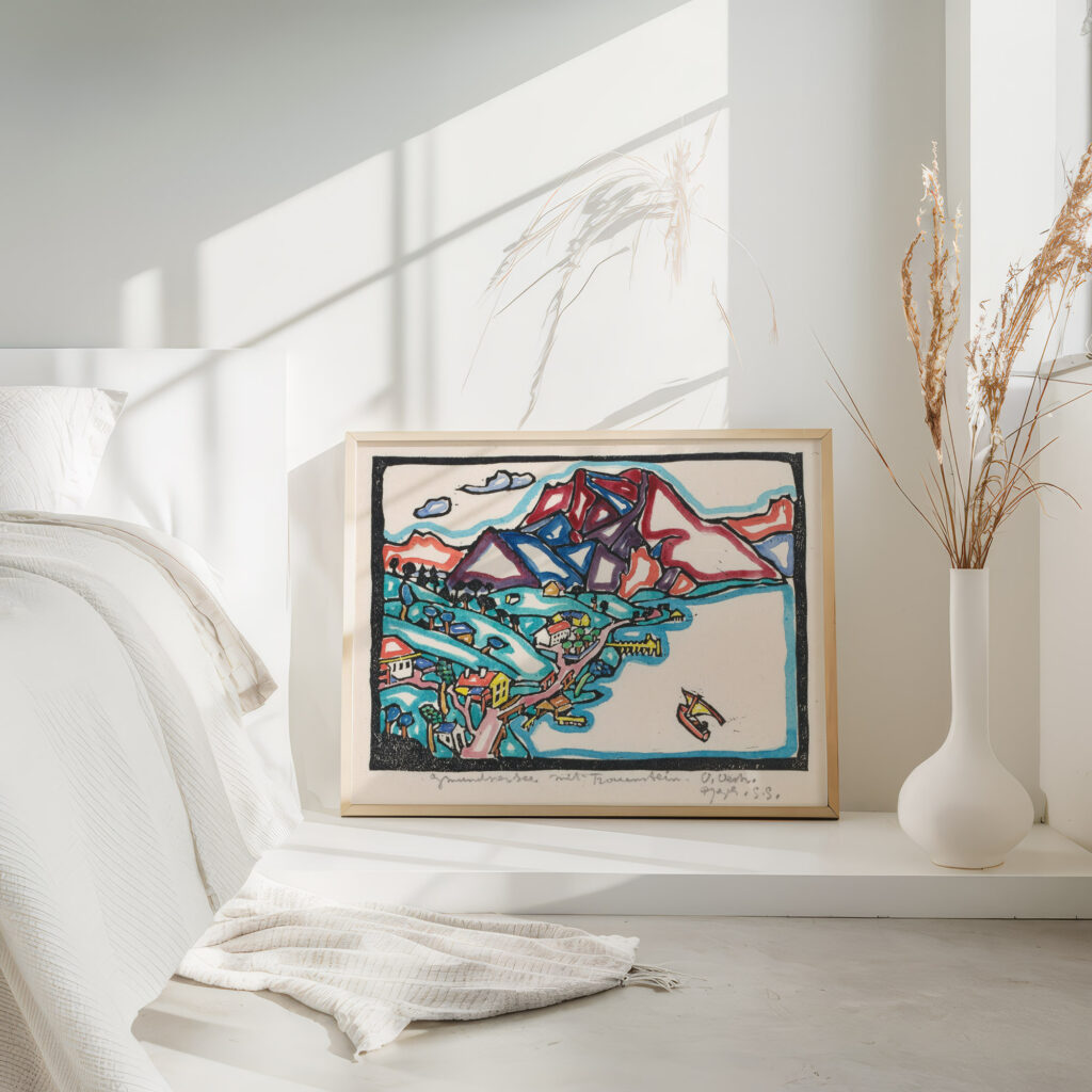 Gmunder See mit Traunstein 1906 1945 Reijer Stolk 4 mockup