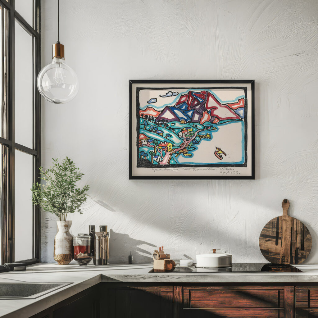 Gmunder See mit Traunstein 1906 1945 Reijer Stolk 6 mockup