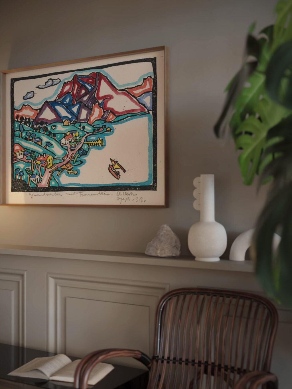 Gmunder See mit Traunstein 1906 1945 Reijer Stolk video mockup