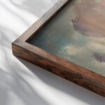 Golgota 1929 Zolo Palugyay close up dark wood mockup