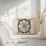 Gotische vlakversiering met vlechtwerk 1890 Johanna van de Kamer 4 mockup Gotische vlakversiering met vlechtwerk 1890 Johanna van de Kamer 4 mockup