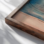 Grand mere Michaud circa 1890 1891 Edouard Vuillard close up dark wood mockup