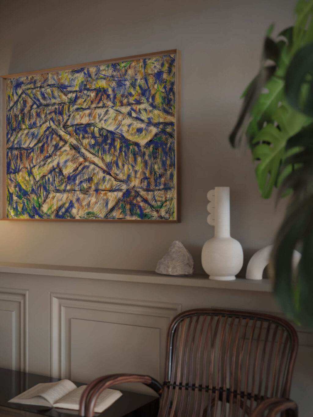 Granithauser Arcegno 1927 Christian Rohlfs video mockup