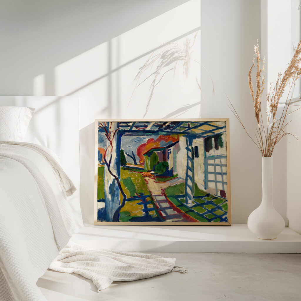 Grape Arbor ca. 1915 Henry Lyman Sayen 4 mockup