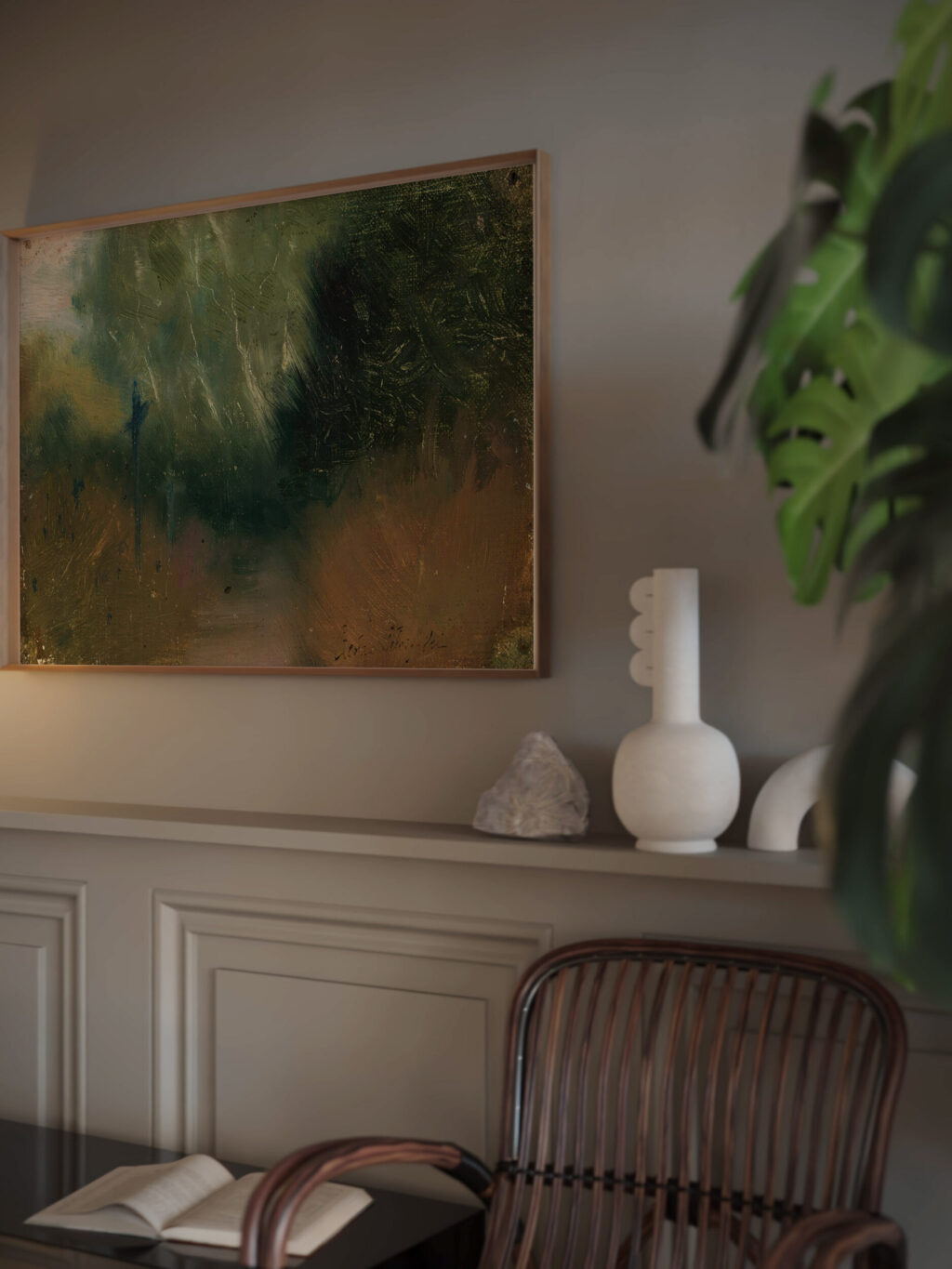 Graveyard at dusk Czeslaw Pelczynski video mockup