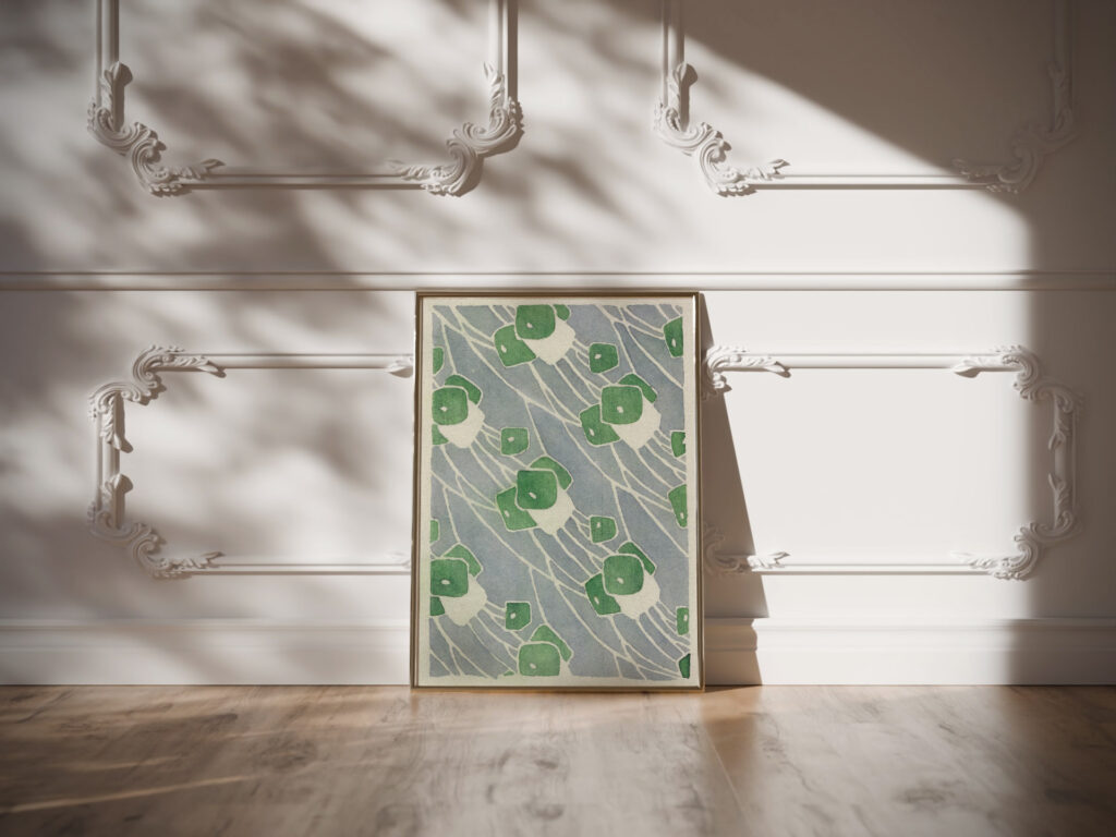 Green Geometric 1915 Hannah Borger Overbeck video mockup Green Geometric 1915 Hannah Borger Overbeck video mockup