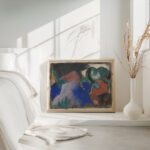 Green Horse in Landscape 1912 Franz Marc 4 mockup