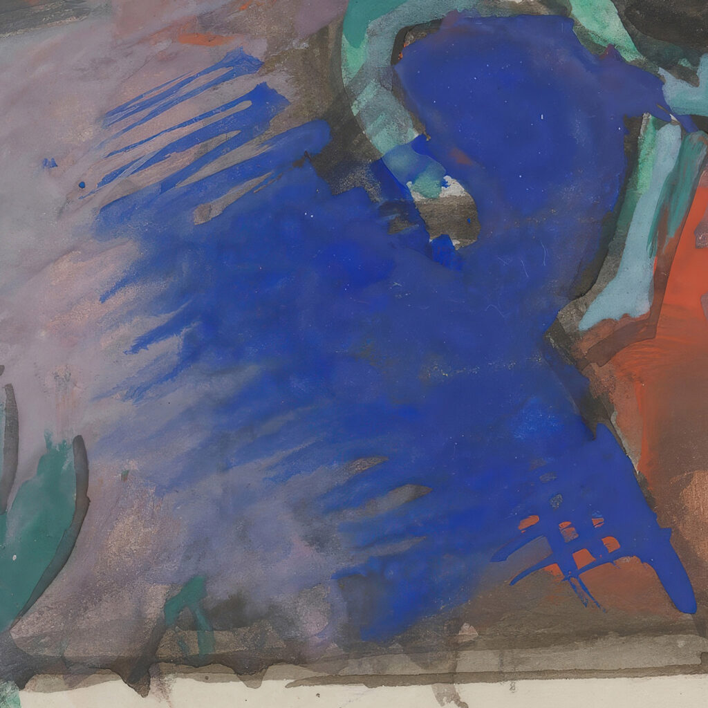 Green Horse in Landscape 1912 Franz Marc 8 mockup