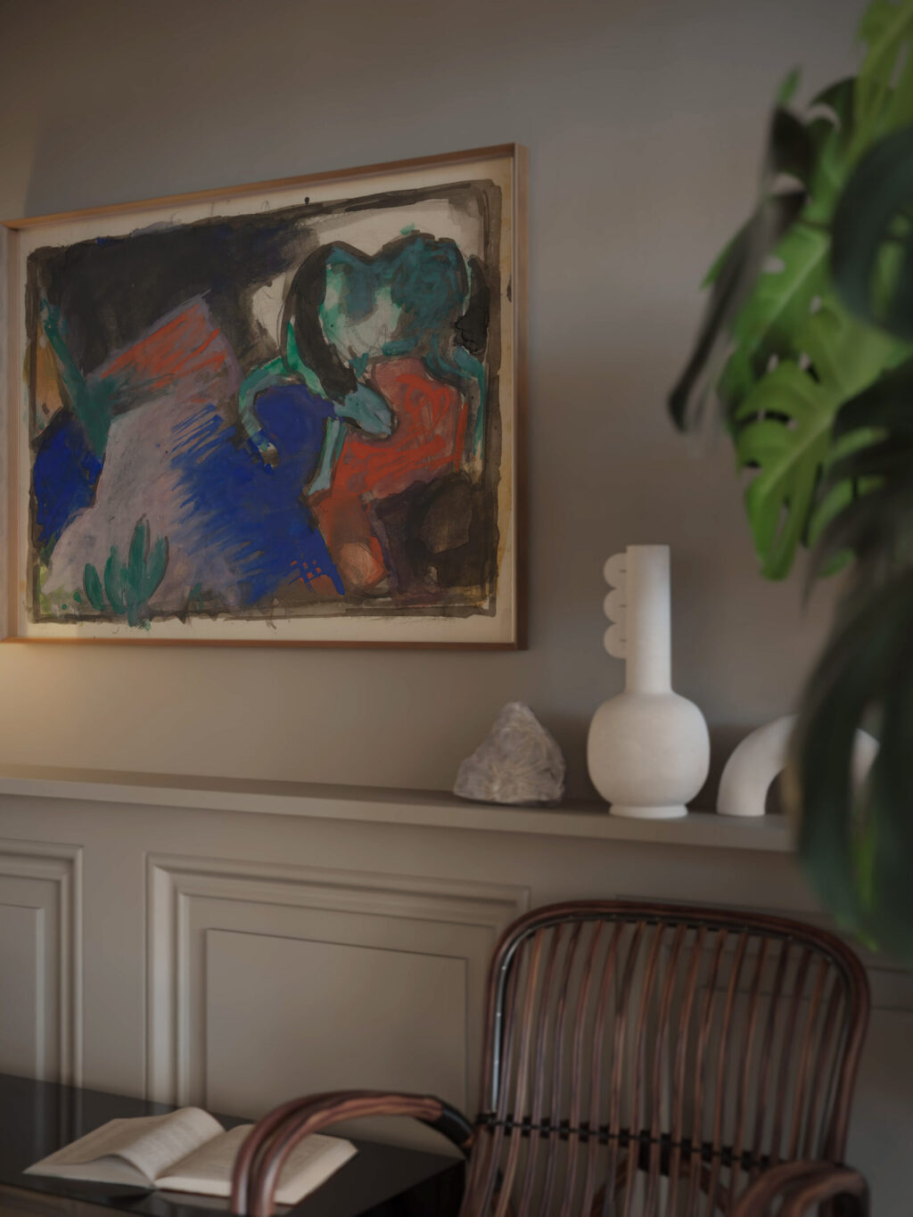 Green Horse in Landscape 1912 Franz Marc video mockup