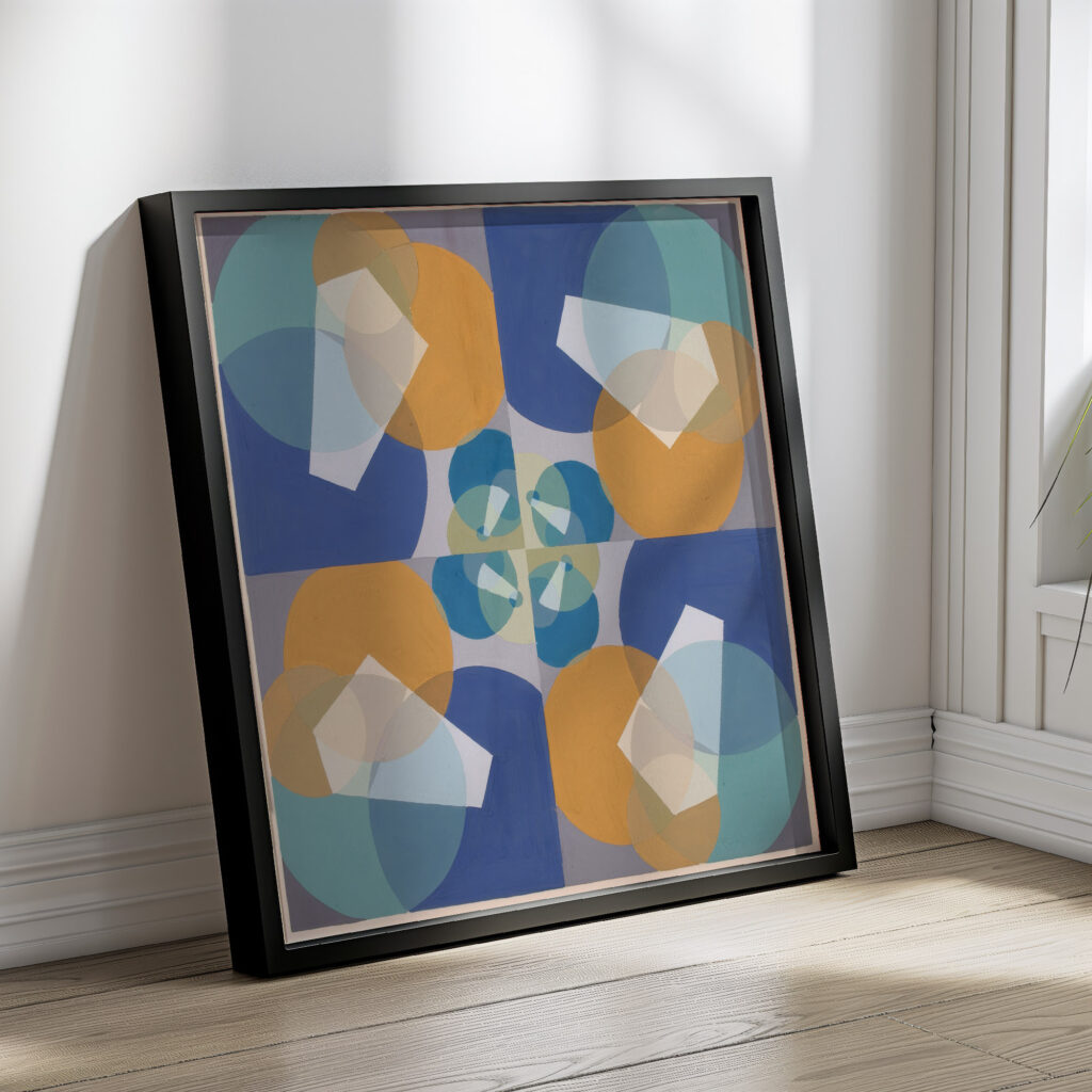 Green Squares ca. 1934 Joseph Schillinger 4 mockup