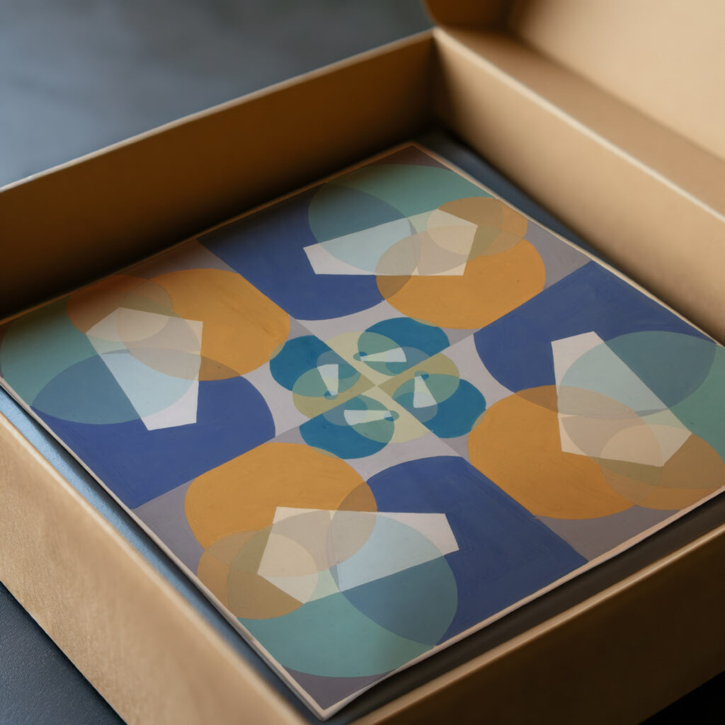 Green Squares ca. 1934 Joseph Schillinger video mockup