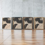 Grete Wolf 1913 Egon Schiele framed posters mockup