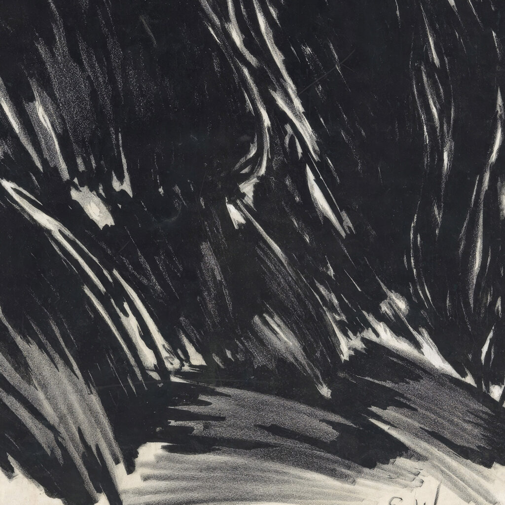 Groote litho eenig exemplaar 1900 Erich Wichmann 8 mockup