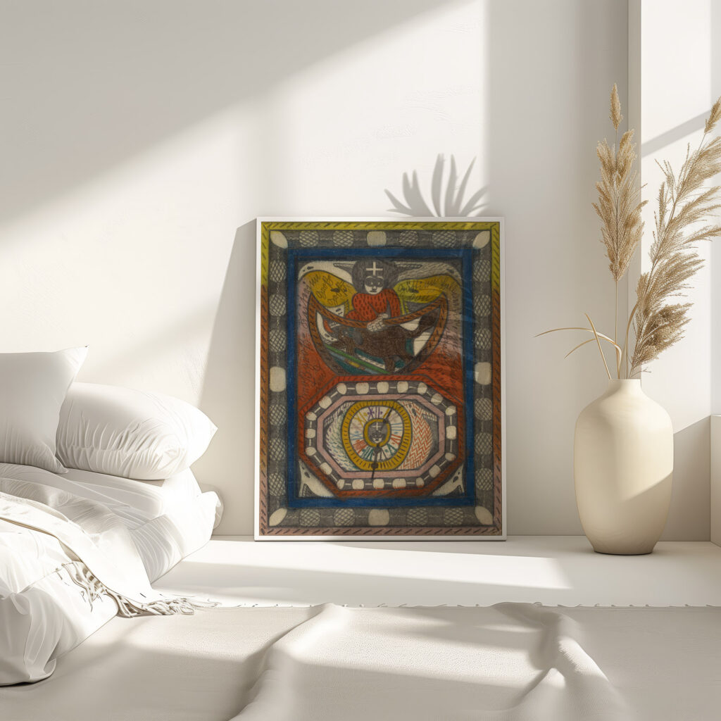 GrosgrosKeiserinn und GrosGrosGottinn Hellveetia im Haven von Daali Indien 1917 Adolf Wolfli 4 mockup