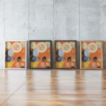 Group IV No. 3. The Ten Largest Youth 1907 Hilma af Klint framed posters mockup Group IV No. 3. The Ten Largest Youth 1907 Hilma af Klint framed posters mockup