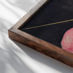 Group IX SUW The Swan No. 7 1915 Hilma af Klint close up dark wood mockup