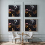 Group IX SUW The Swan No. 7 1915 Hilma af Klint framed posters mockup
