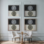 Group IXSUW No. 8 The Swan No. 8 1915 Hilma af Klint framed posters mockup