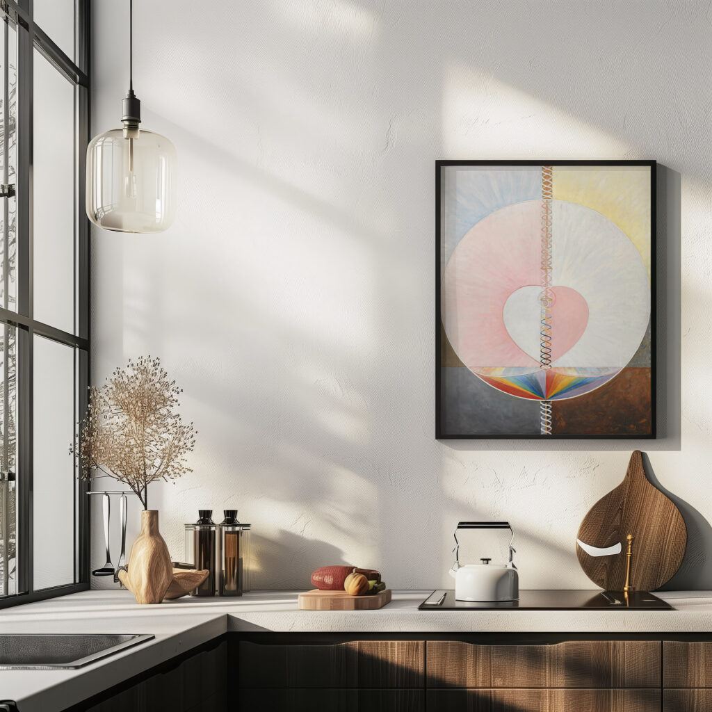 Group IXUW No. 25 The Dove No. 1 1915 Hilma af Klint 6 mockup