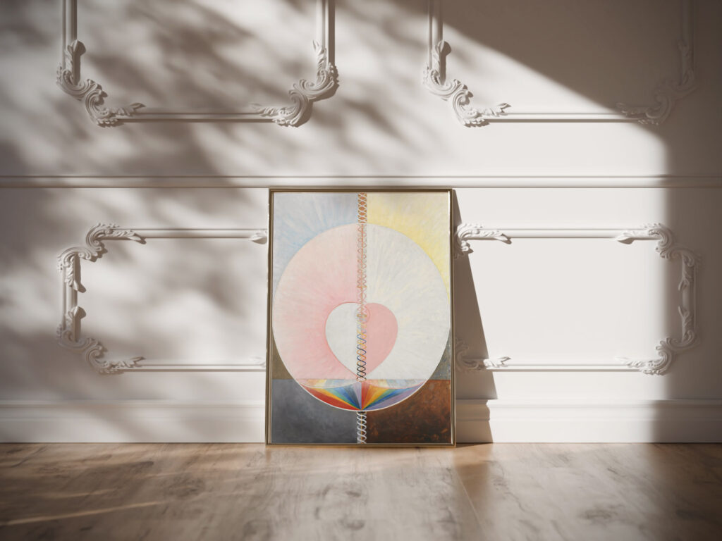Group IXUW No. 25 The Dove No. 1 1915 Hilma af Klint video mockup