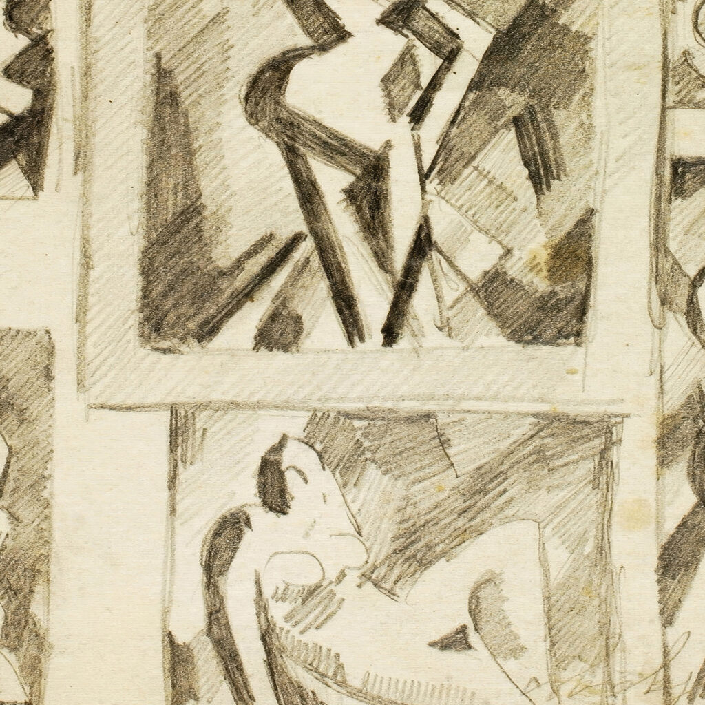 Group of Abstract Nudes Carl Newman 8 mockup