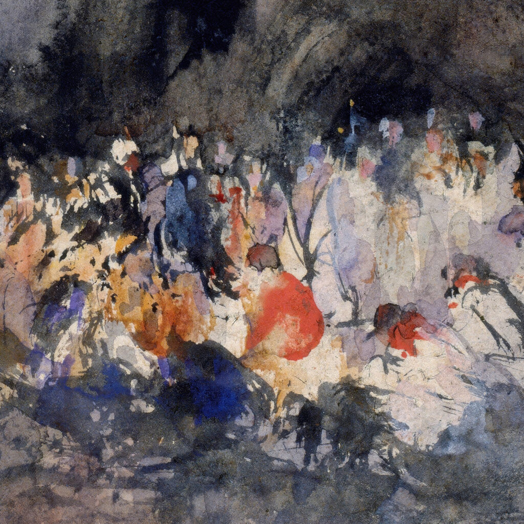 Group of Figures ca 1860 Eugenio Lucas Velazquez 8 mockup