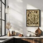 Group of Three Female Nudes Carl Newman 6 mockup