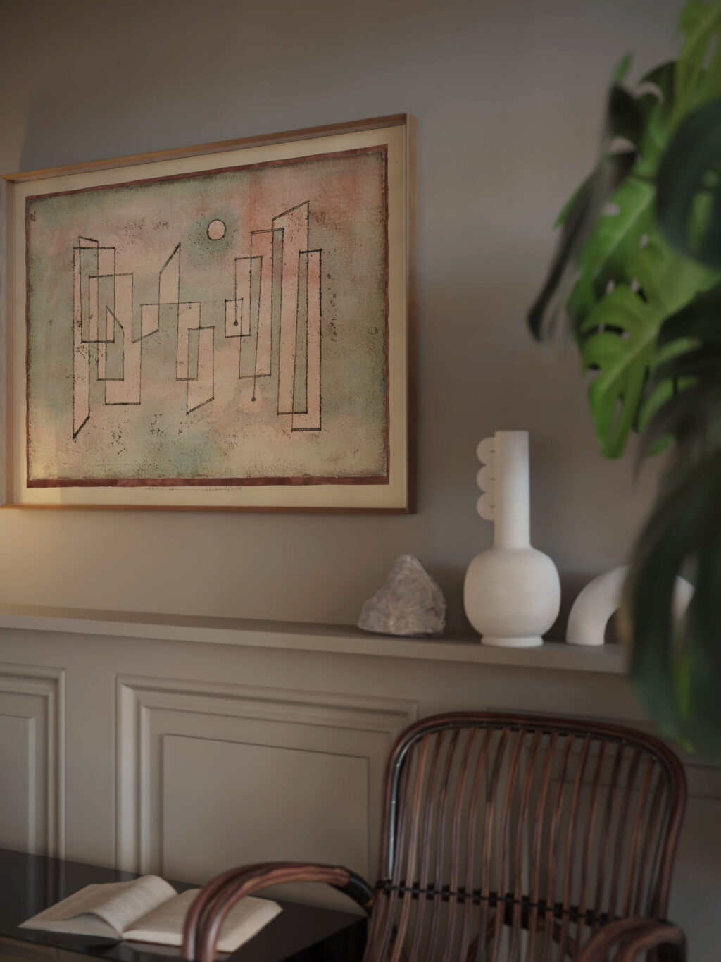 Grundfeste Foundation 1922 Paul Klee video mockup