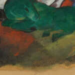 Grunes und weises Pferd 1913 Franz Marc 8 mockup