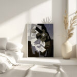 Guitar Book and Newspaper 1920 Juan Gris 4 mockup