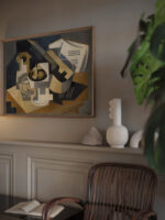 Guitar and Fruit Bowl on a Table Guitar and Fruit Bowl 1917 Juan Gris video mockup