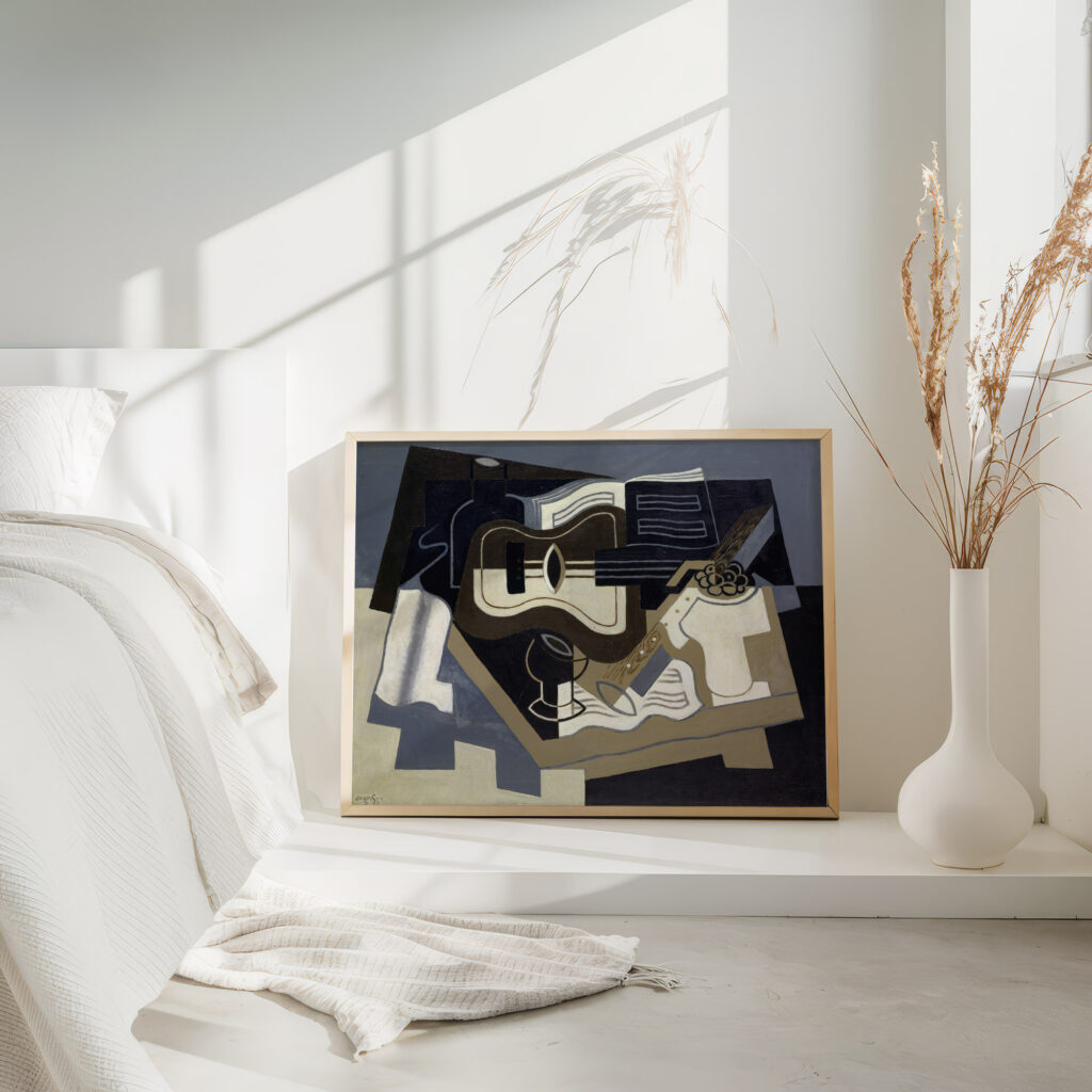 Guitar and clarinet 1920 Juan Gris 4 mockup