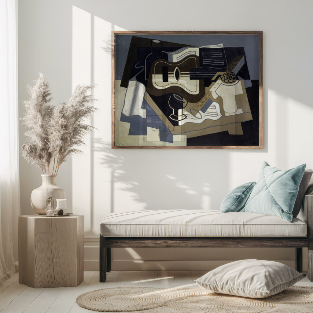Guitar and clarinet 1920 Juan Gris 5 mockup