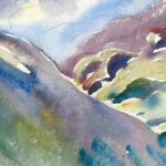 HIGH MOUNTAIN LANDSCAPE UPPER ENGADINE Giovanni Giacometti 8 mockup