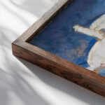 Haddock 1916 Rik Wouters close up dark wood mockup