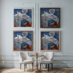 Haddock 1916 Rik Wouters framed posters mockup