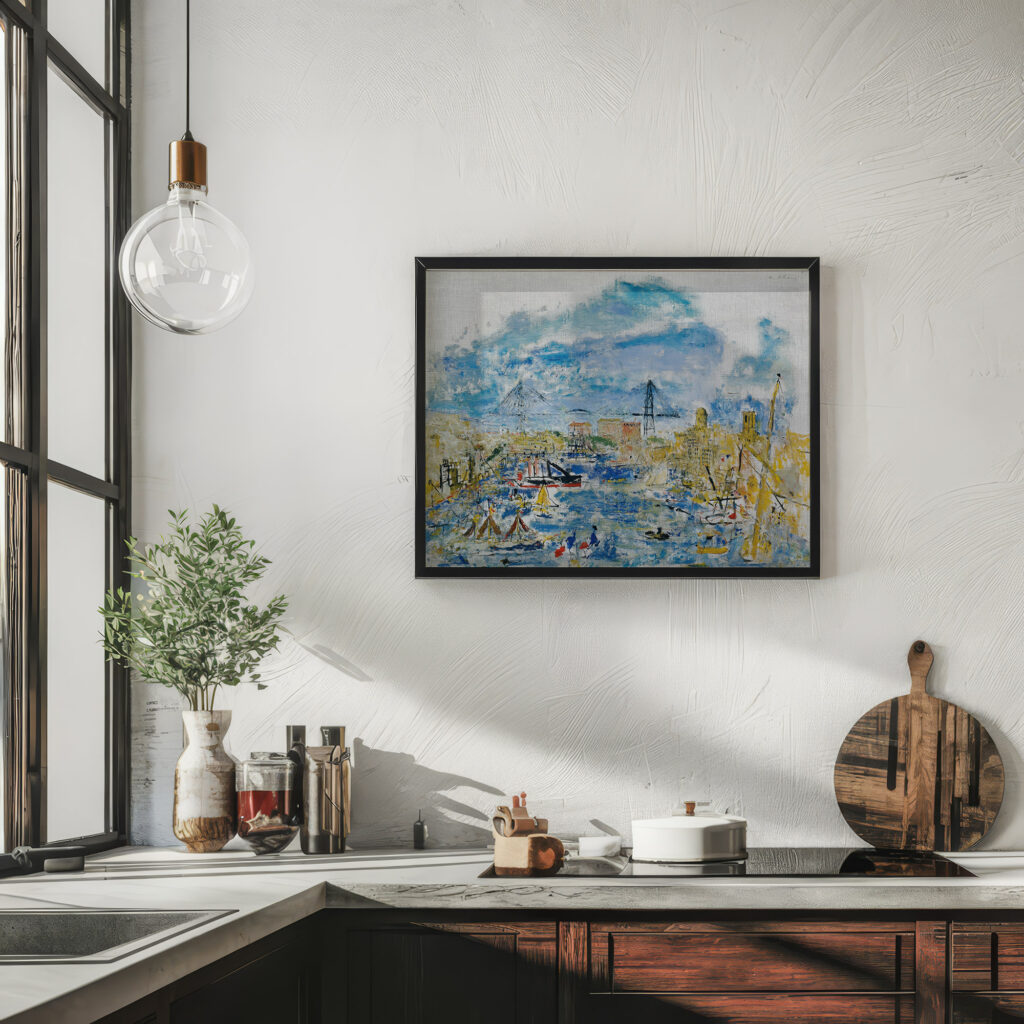 Hafen von Marseille 1933 1936 Wilhelm Thony 6 mockup