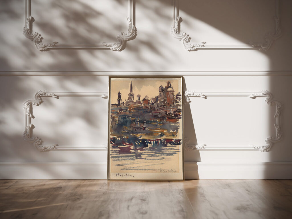 Halifax ca. 1923 Irene Weir video mockup