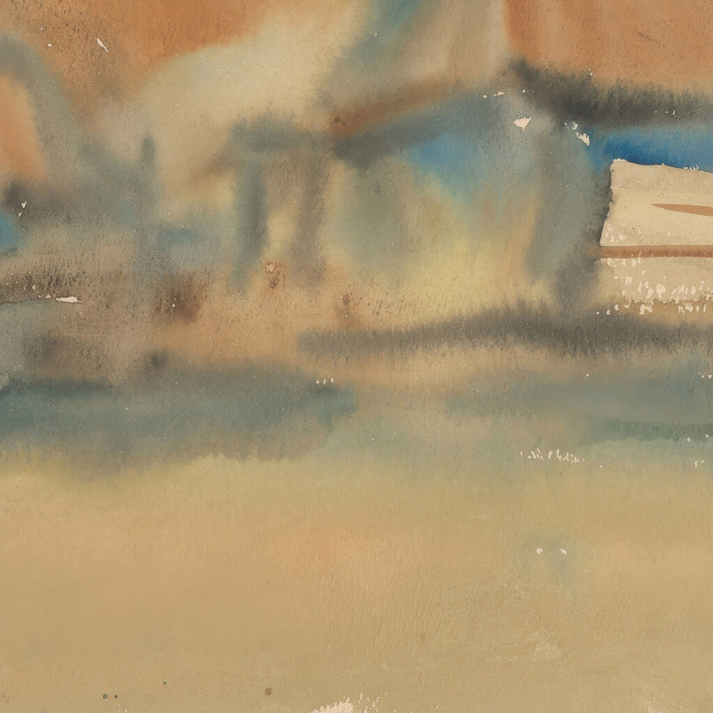 Hamlet in the Morning Mist 1929 Zolo Palugyay 8 mockup