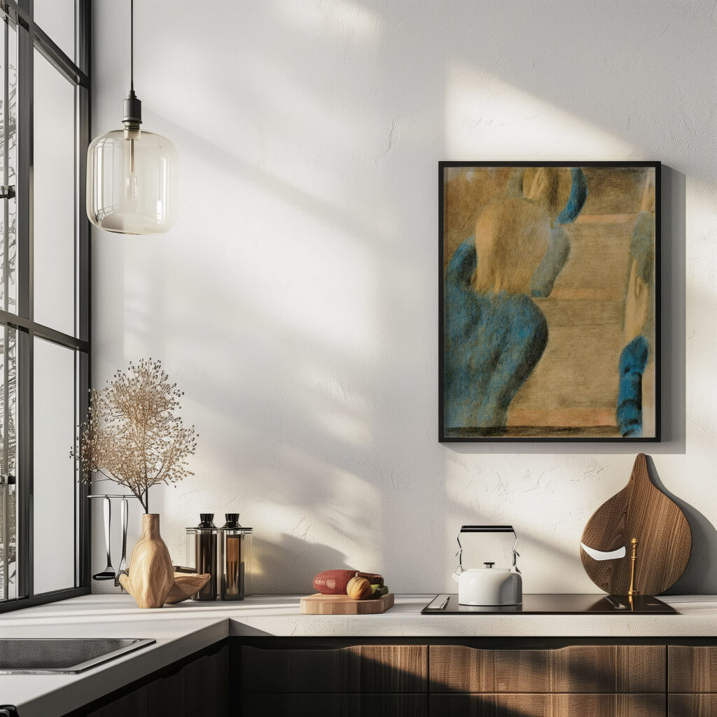 Handehochhaltende Antworten Studie IV Otto Meyer Amden 6 mockup