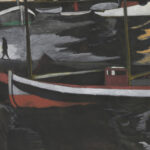 Handelsdokken te Oostende 1924 Leon Spilliaert 8 mockup