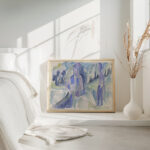 Handorgler in einer Mondnacht ca. 1924 Ernst Ludwig Kirchner 4 mockup